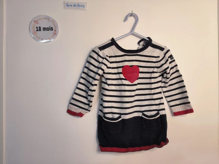Lot 6 robes manches longues 18 mois - photo numéro 6