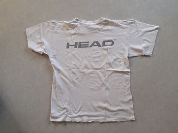 T-shirt blanc « Head »