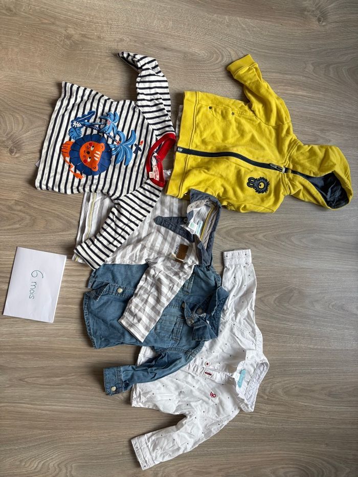 Lot vêtements garçon 6 mois - photo numéro 3