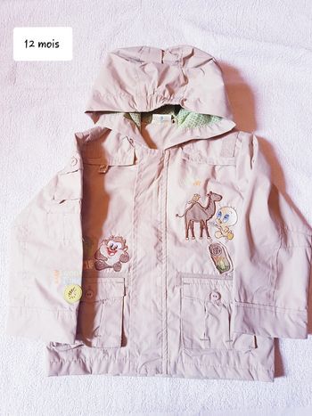 Veste looney tunes 12 mois