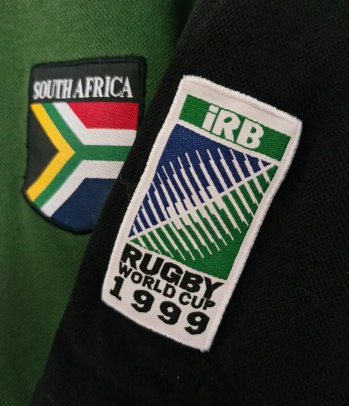 Maillot Shirt Rugby South Africa Afrique du Sud Springboks 1999 World Cup Mizuno Taille XXL - photo numéro 6