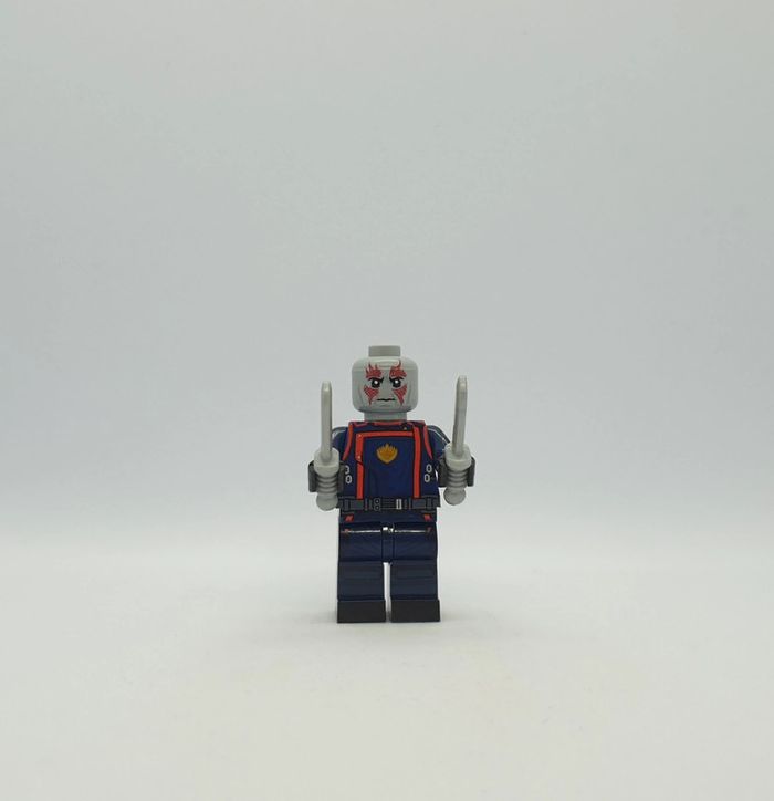 🌌 Figurine Marvel Les Gardiens de la Galaxie - Drax - (Style Lego) 🌌 - photo numéro 5