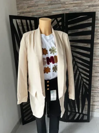 Veste beige crème taille 44