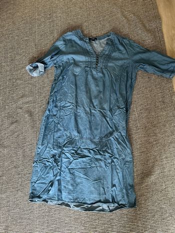 Robe en jeans maternité