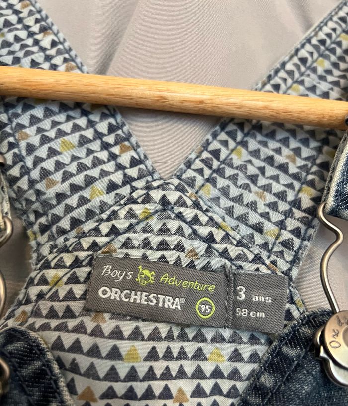 Salopette en jean orchestra - photo numéro 4