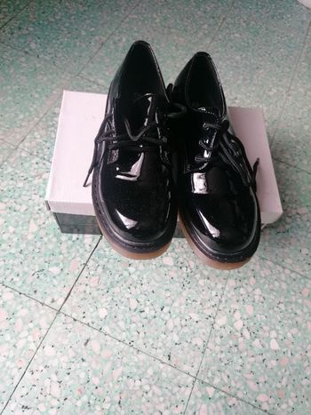 Mocassins a lacets femme