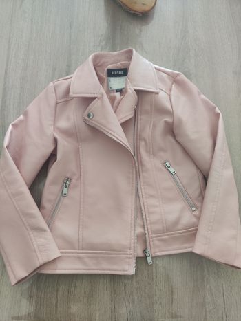 Blouson simili texturé 