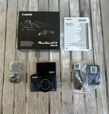 Canon Powershot g7x mark III