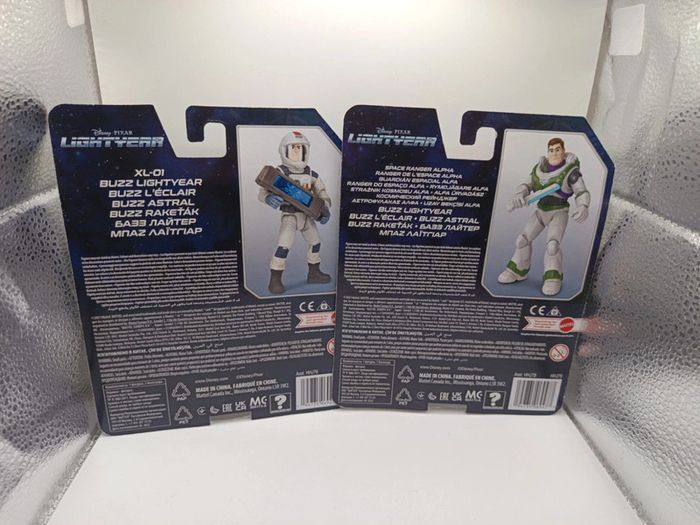 Lot 2 figurines buzz l'éclair xl-01 buzz/ buzz l'éclair - photo numéro 2