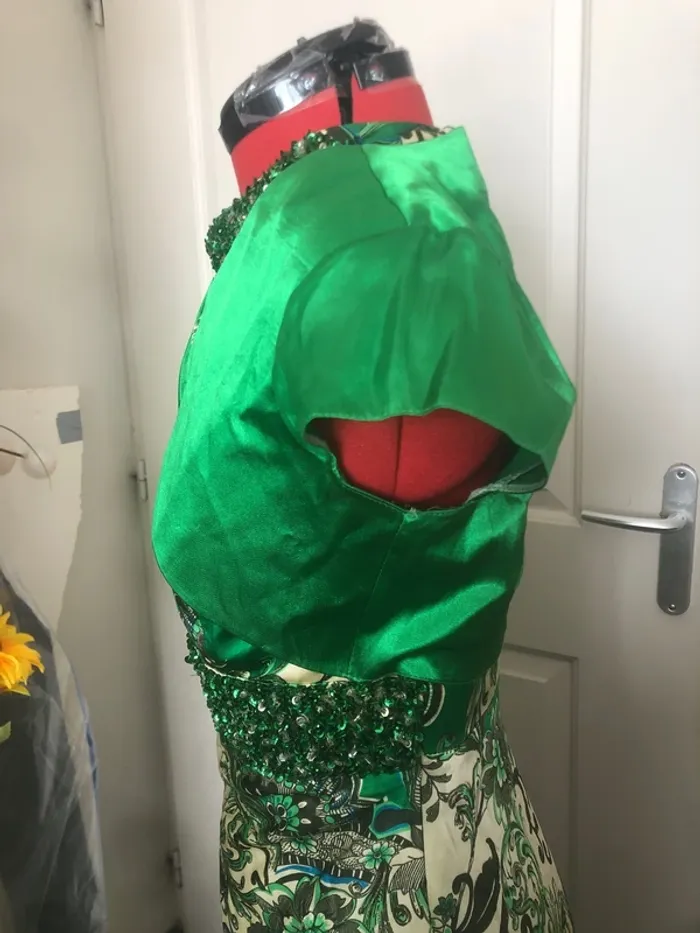Robe de soirée + boléro T36/38 femme 👗 - photo numéro 9
