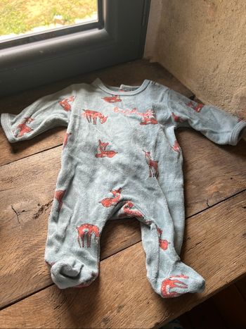 Pyjama velours Kiabi