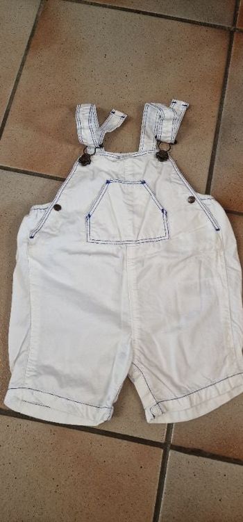 Salopette petit bateau