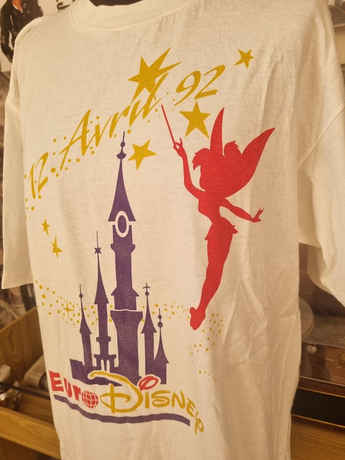 T-shirt Vintage 12 avril 1992 Eurodisney - photo numéro 5