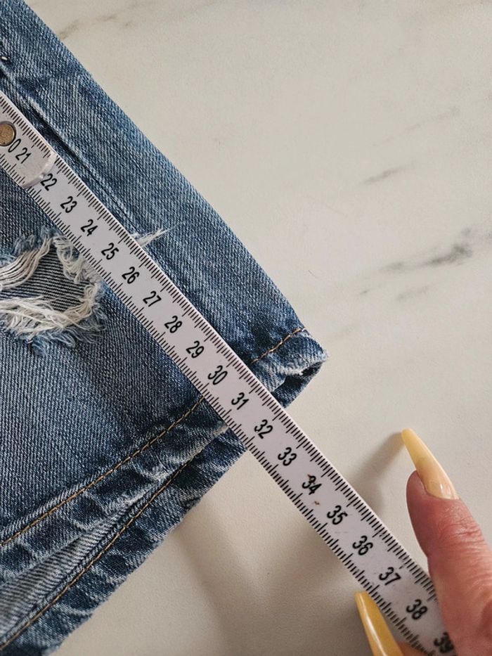 Teddy Smith short en jeans taille 24 - photo numéro 10