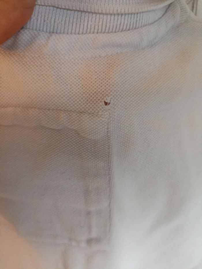 Polo homme blanc S de chez Japan Rags - photo numéro 7