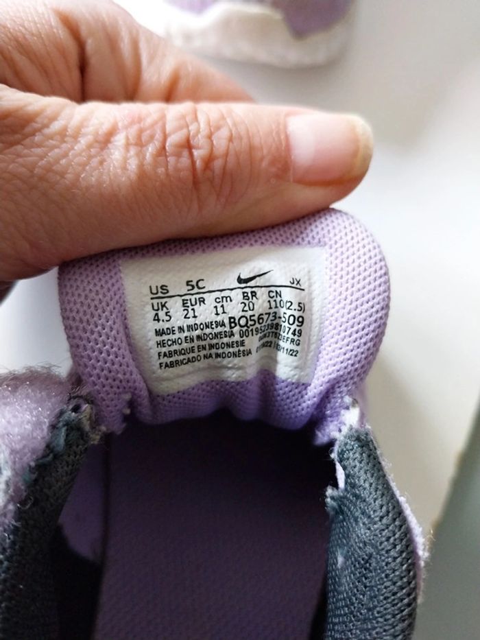 Basket scratch fille Nike Taille 21 - photo numéro 6
