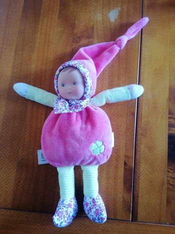 Poupée hochet Corolle miss fleurs