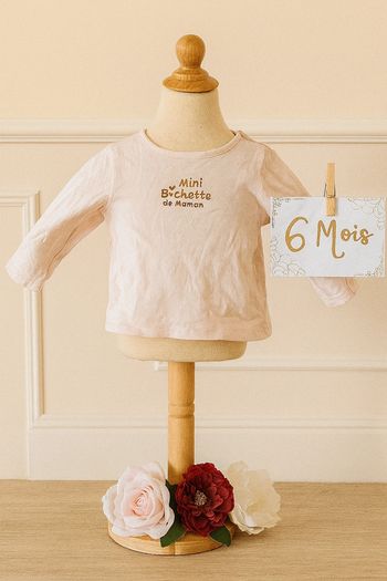 T-shirt manche courte 6mois Tape à l'oeil