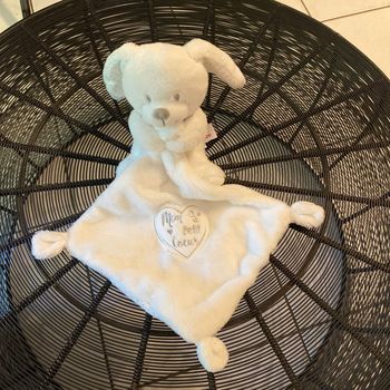 Doudou de secours ours blanc