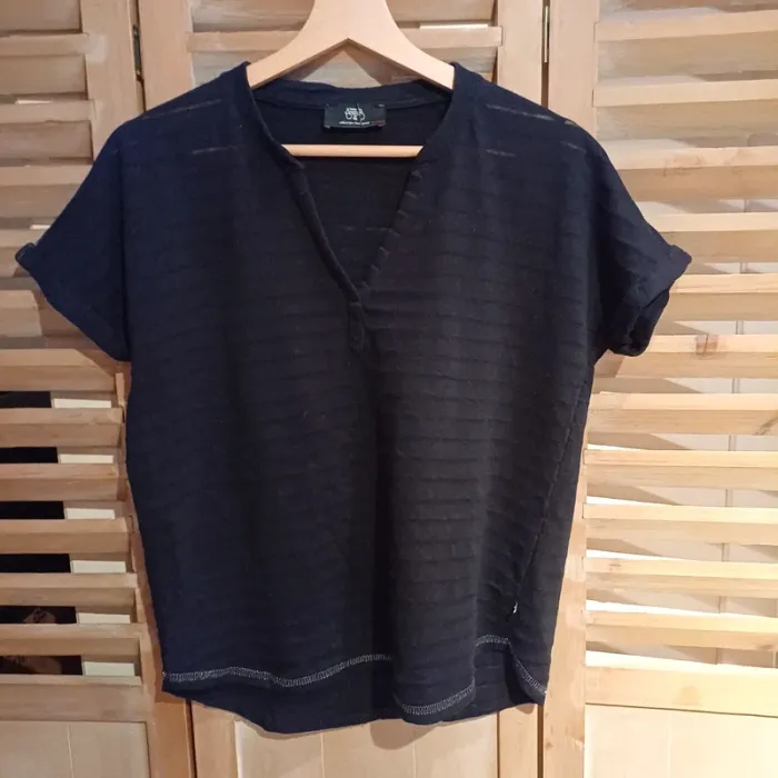 T-shirt noir femme taille 38/40 , Le temps des cerises
