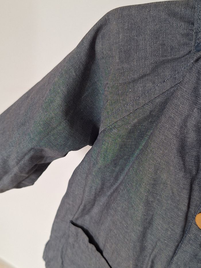 Manteau fin parka bleu gris / 3 ans / Bout'chou - photo numéro 2