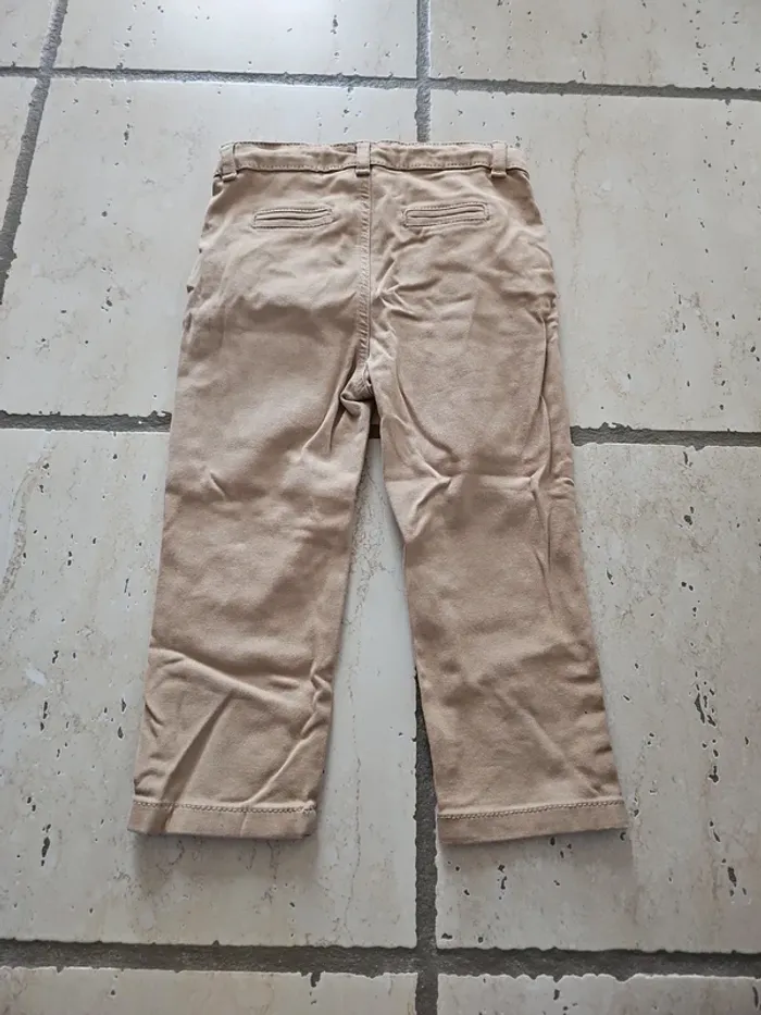 Pantalon chino beige - Tape à l'œil - 24 mois/86 cm - photo numéro 4