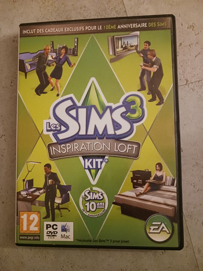 Jeu PC Sims 3 inspiration loft