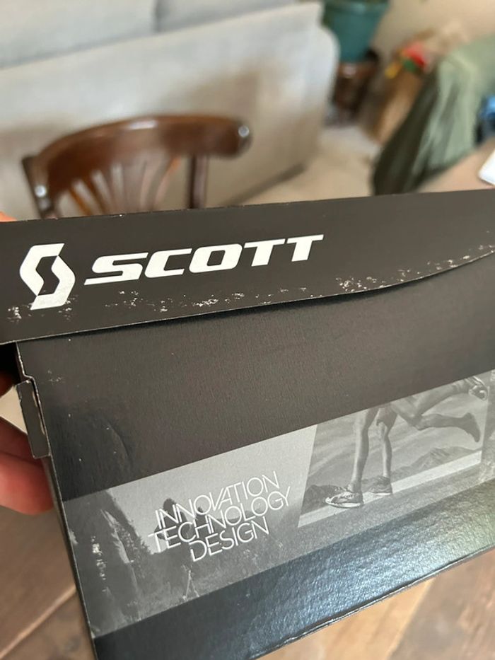 Chaussures basket de running trail - scott kinabalu 2 - blanche et beige - taille 36.5 - photo numéro 6