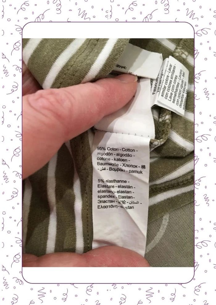 Lot de 3 tee-shirts kaki et blanc orchestra - photo numéro 4