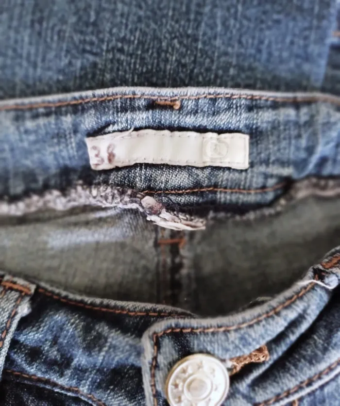 Pantalon jeans taille 38 La Redoute - photo numéro 5