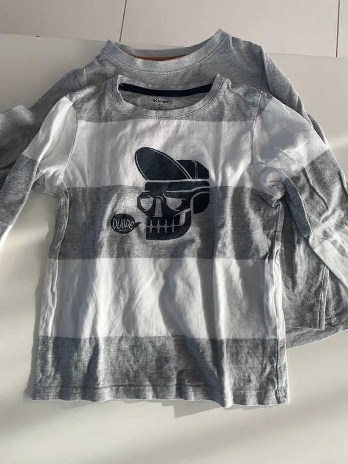 Lot 3 tee-shirts manches longues - photo numéro 4