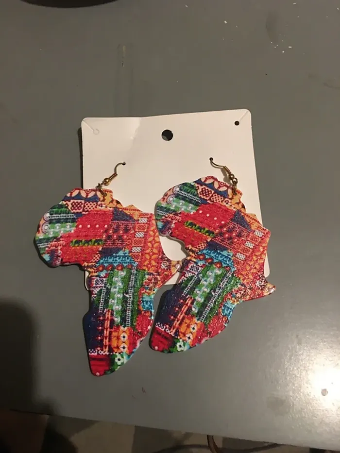 Boucles d’oreilles africaines