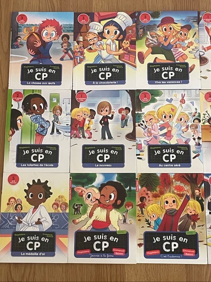 Lot 12 livres premières lectures je suis en CP - photo numéro 2