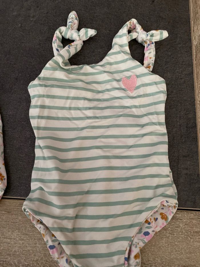 lot de 2 maillots TAO réversible 6 mois - photo numéro 3