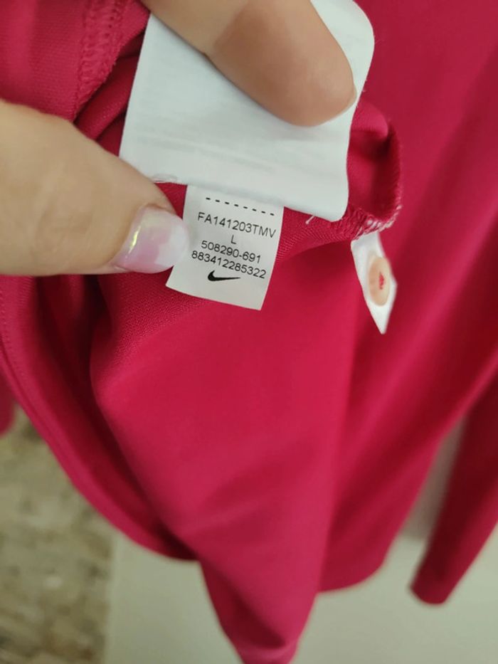 T-shirt Nike golf rose foncé - photo numéro 7