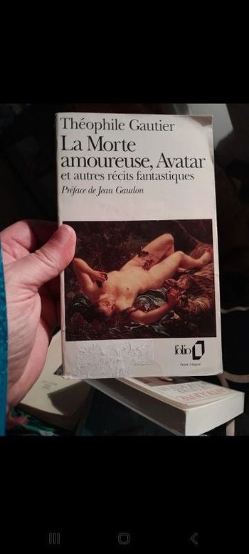Théophile Gautier : la morte amoureuse et autres récits