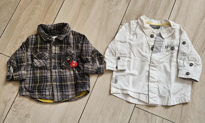 Lot de 2 chemises 3 mois