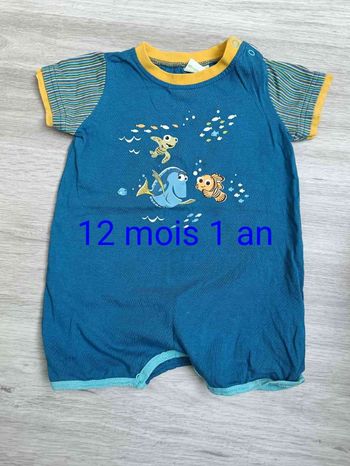 Barboteuse Disney nemo tbe 12 mois