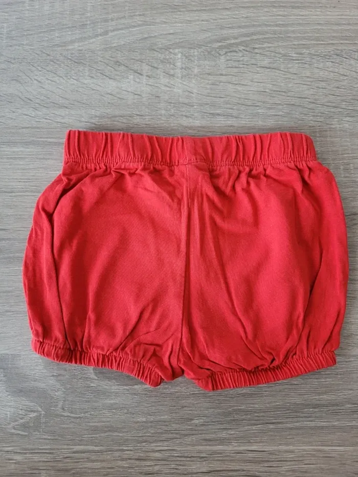 Lot de 2 shorts fille en 9 mois - photo numéro 3