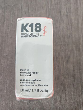 K18 soin cheveux