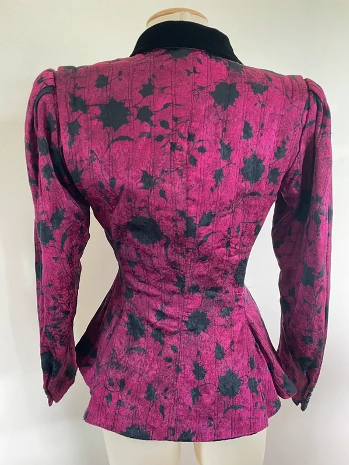 Veste Emanuel Ungaro 38 fuschia - photo numéro 5