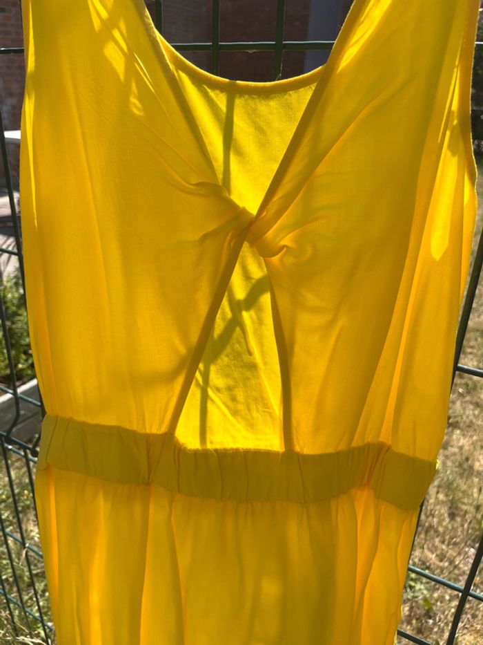 Robe dos nu Gémo 12 ans jaune - photo numéro 6