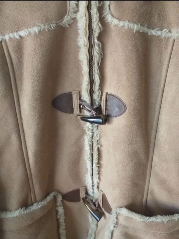 Manteau long fourré marron - photo numéro 11