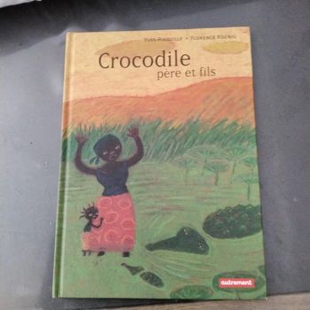 Livre Crocodile père et fils  Autrement