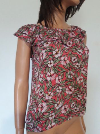 Top épaules dénudées Kiabi (neuf, multicolore), M / 38 / 10