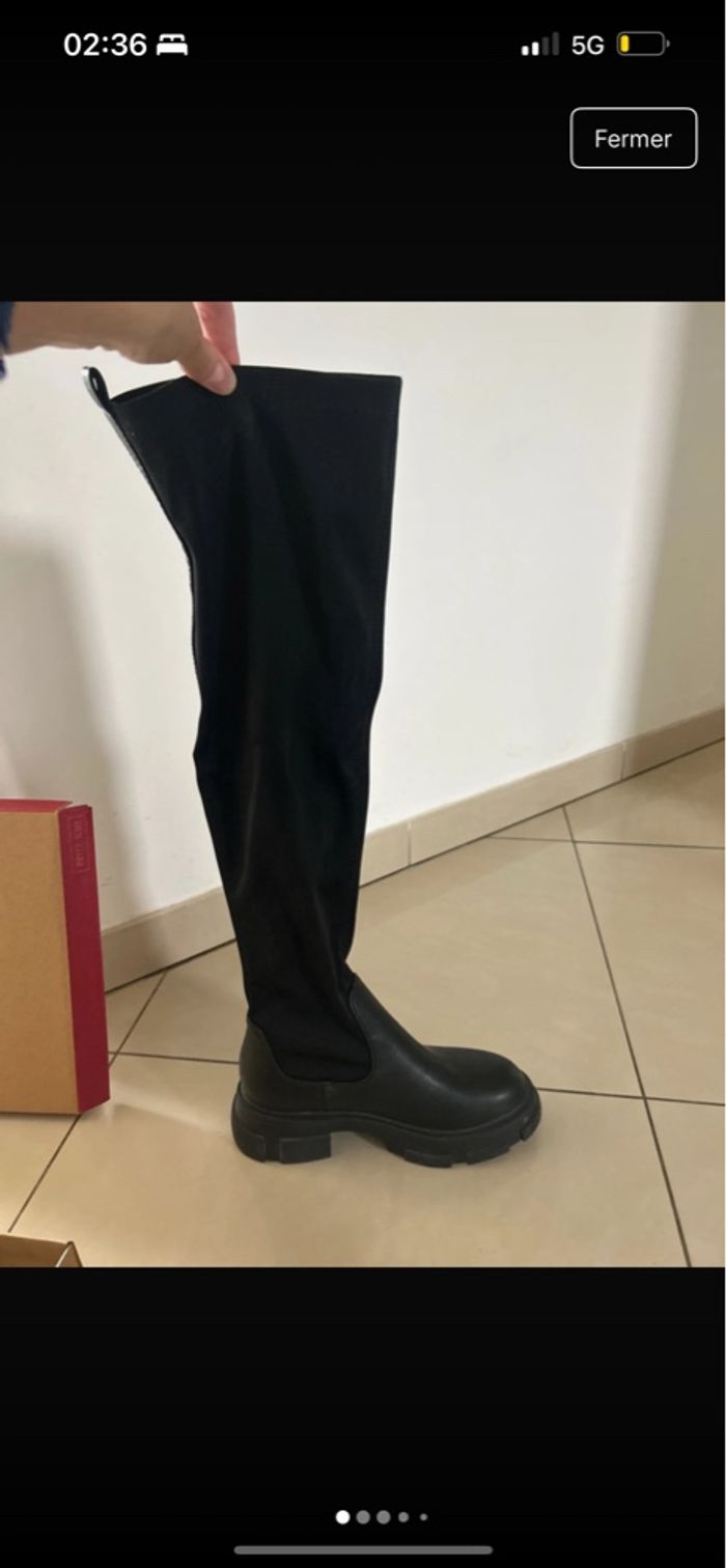 Cuissarde noire neuve