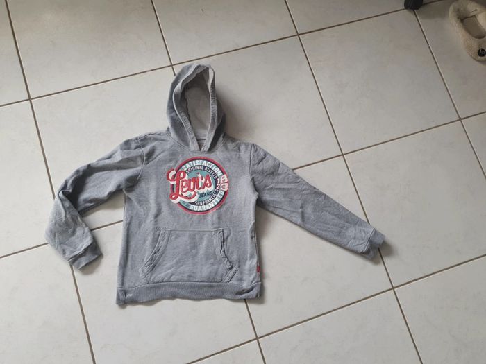 Sweat à capuche garçon Levis 10/12 ans V2 - photo numéro 2