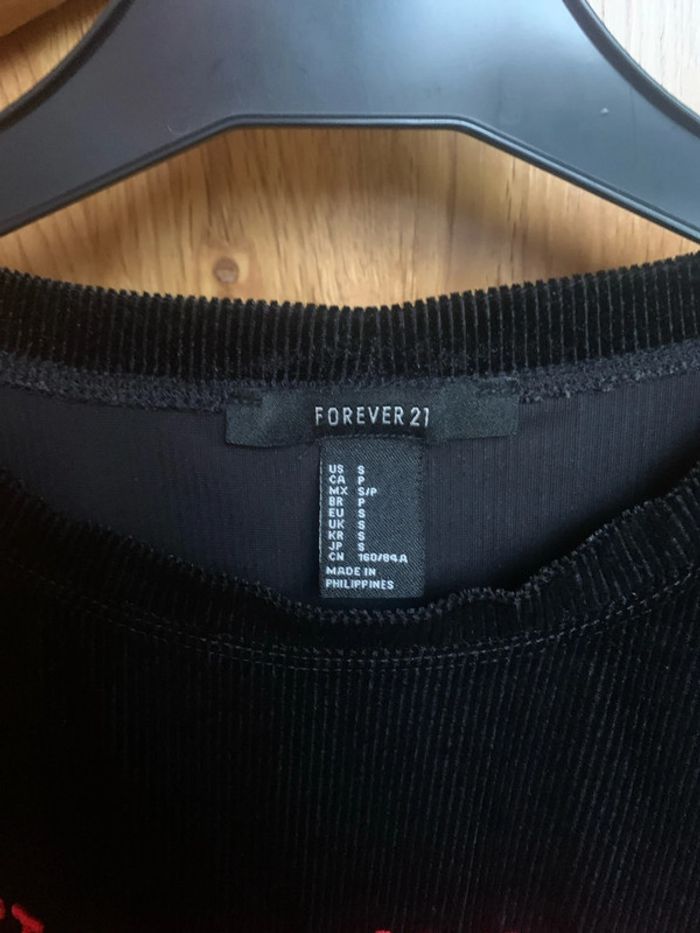 Lot 2 hauts manches longues Forever 21, taille S - photo numéro 3
