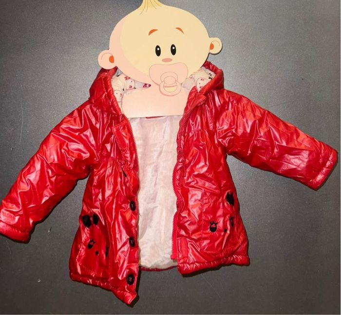 Veste Imperméable fille T 9/12mois