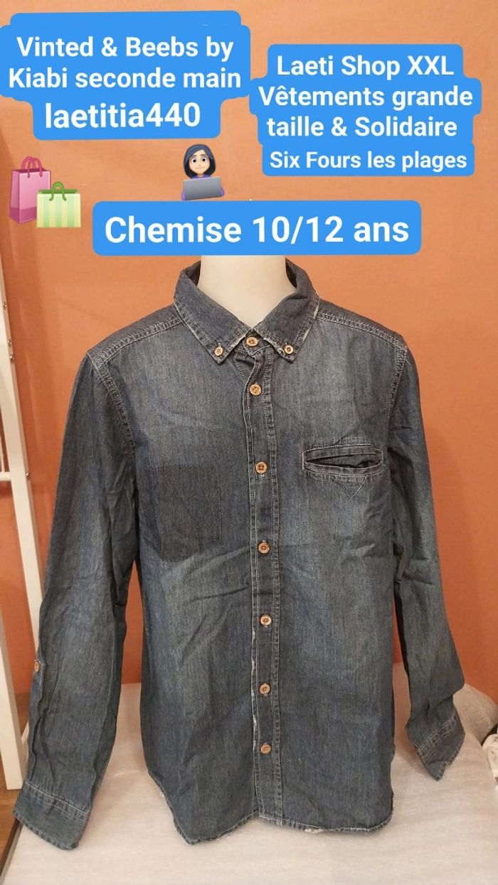 Chemise 10/12 ans